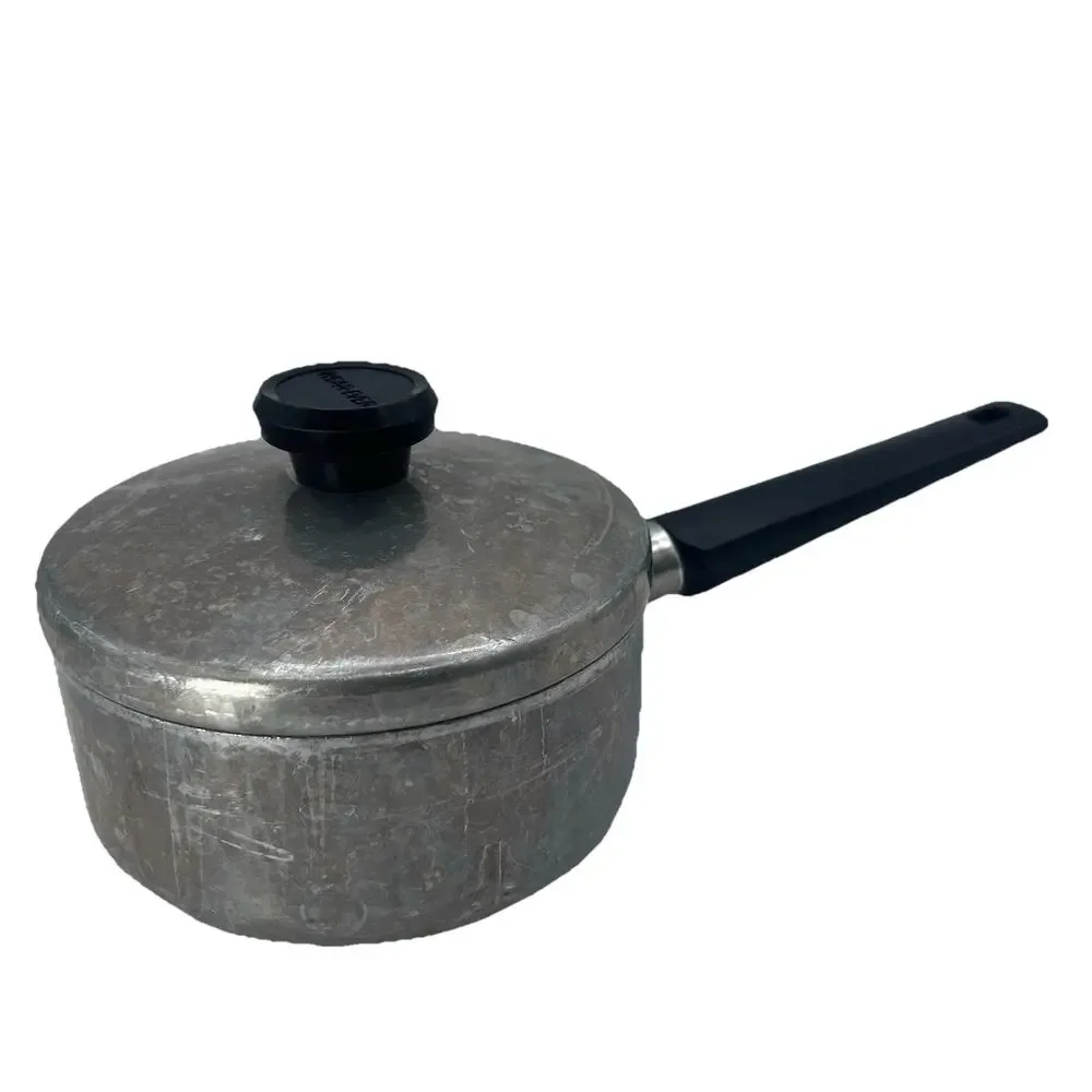 Vintage Wear Ever Wearever 1 Qt Nonstick Saucepan Sauté Pan with Lid Made In USA